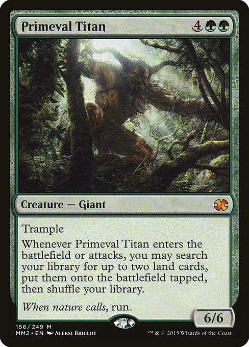 Primeval Titan [Modern Masters 2015] - Evolution TCG
