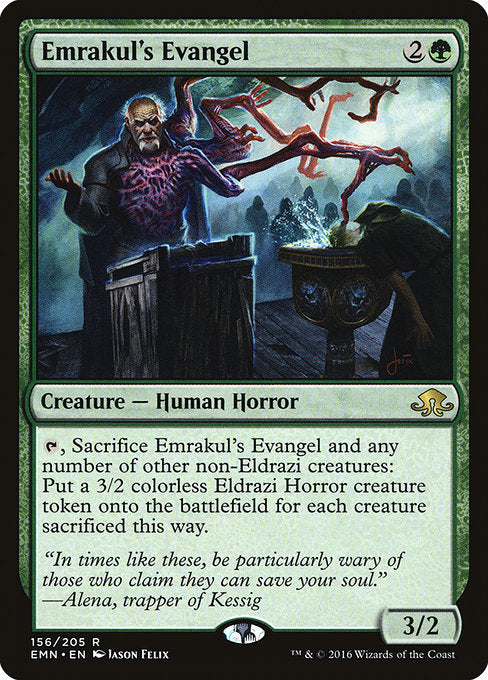 Emrakul's Evangel [Eldritch Moon] - Evolution TCG