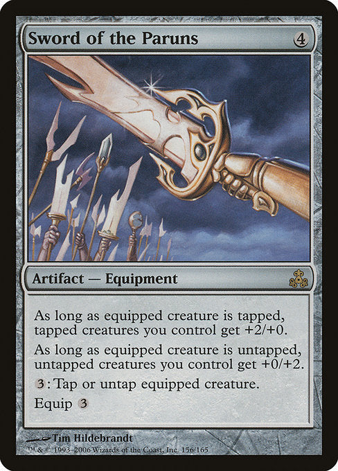 Sword of the Paruns [Guildpact] - Evolution TCG