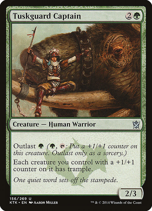 Tuskguard Captain [Khans of Tarkir] - Evolution TCG