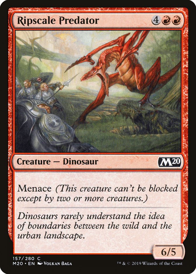 Ripscale Predator [Core Set 2020] - Evolution TCG