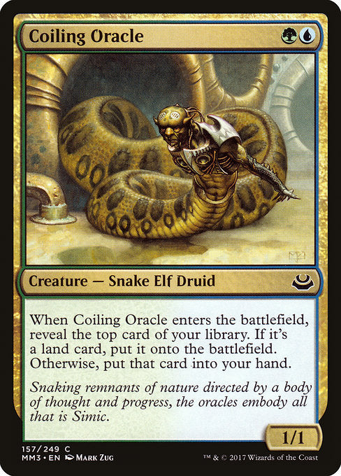 Coiling Oracle [Modern Masters 2017] - Evolution TCG