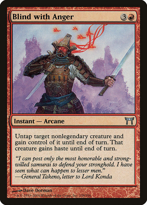 Blind with Anger [Champions of Kamigawa] - Evolution TCG