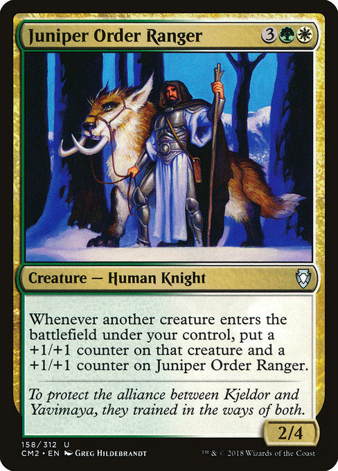 Juniper Order Ranger [Commander Anthology Volume II] - Evolution TCG