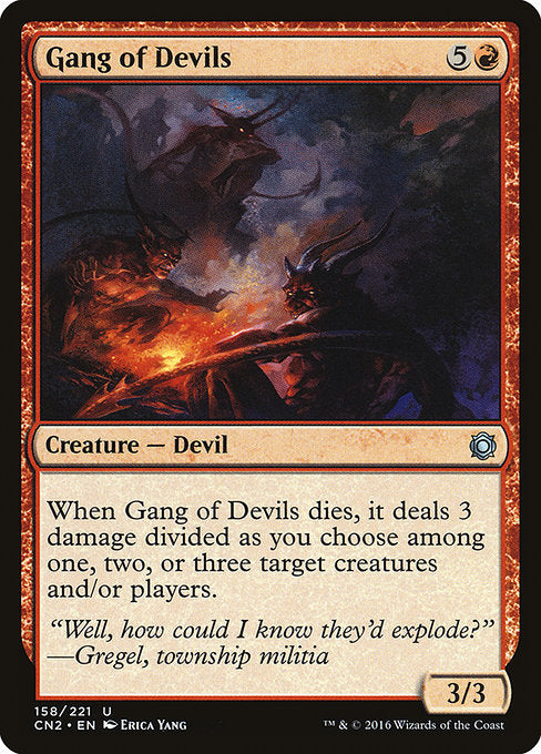 Gang of Devils [Conspiracy: Take the Crown] - Evolution TCG