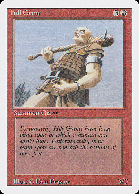 Hill Giant [Revised Edition] - Evolution TCG