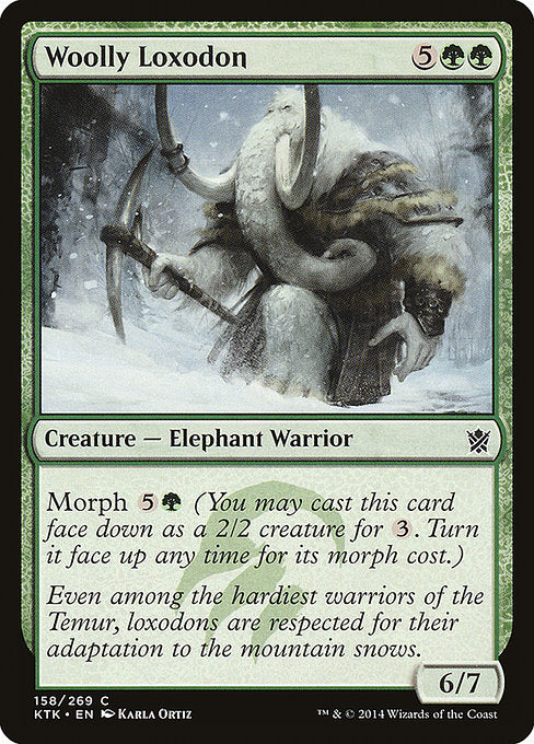 Woolly Loxodon [Khans of Tarkir] - Evolution TCG