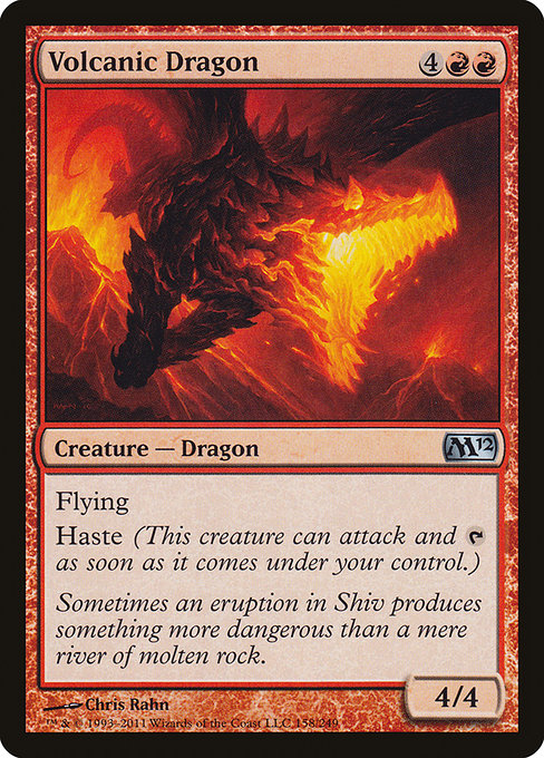 Volcanic Dragon [Magic 2012] - Evolution TCG