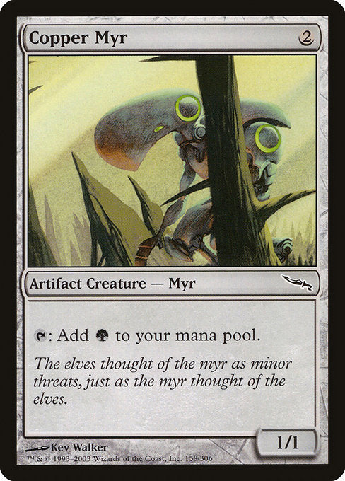 Copper Myr [Mirrodin] - Evolution TCG