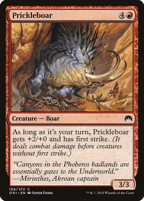 Prickleboar [Magic Origins] - Evolution TCG