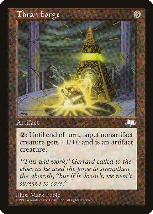 Thran Forge [Weatherlight] - Evolution TCG
