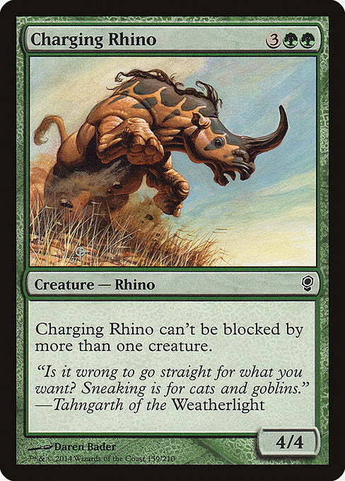 Charging Rhino [Conspiracy] - Evolution TCG
