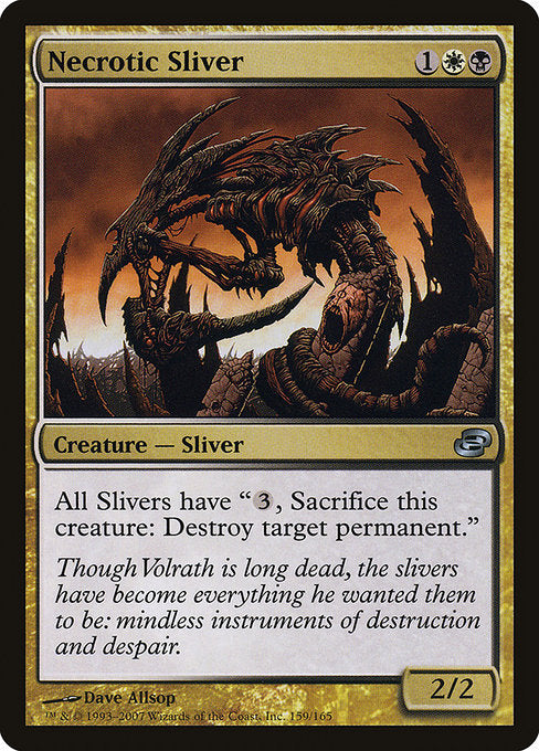 Necrotic Sliver [Planar Chaos] - Evolution TCG