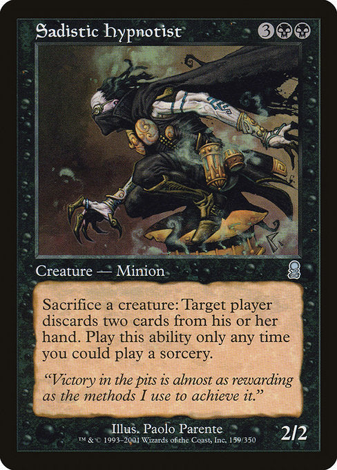 Sadistic Hypnotist [Odyssey] - Evolution TCG