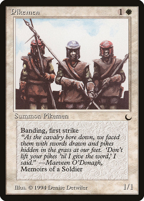 Pikemen [The Dark] - Evolution TCG