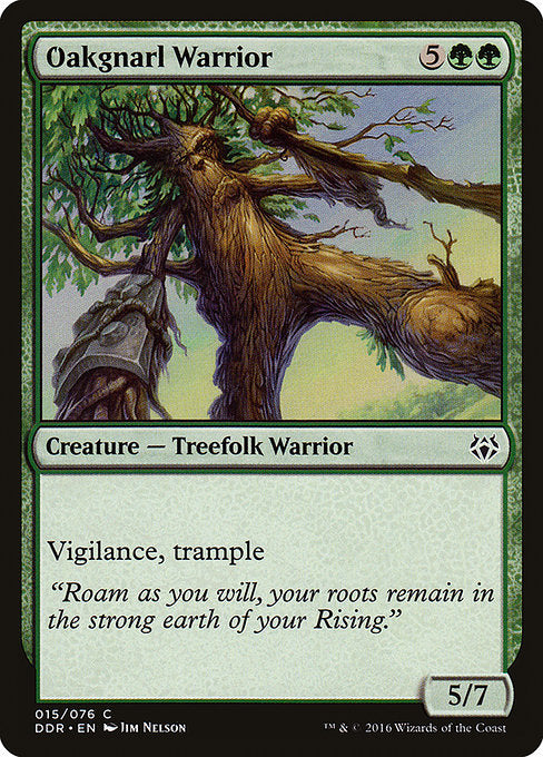 Oakgnarl Warrior [Duel Decks: Nissa vs. Ob Nixilis] - Evolution TCG