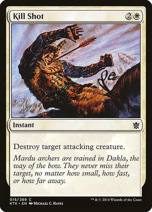 Kill Shot [Khans of Tarkir] - Evolution TCG