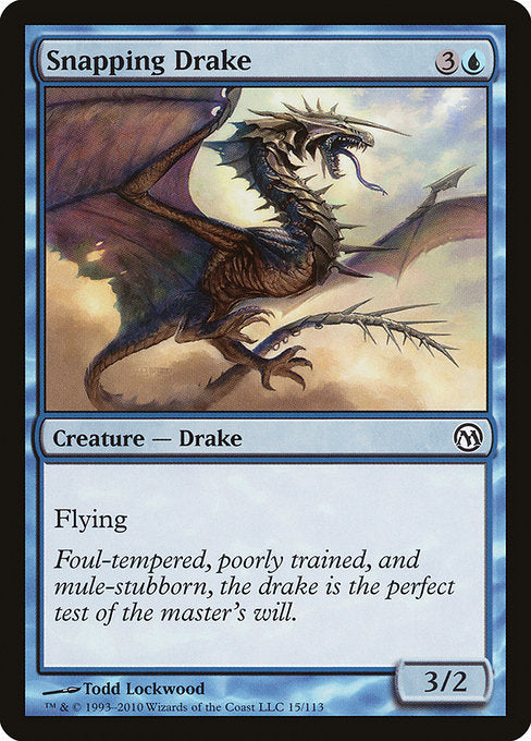 Snapping Drake [Duels of the Planeswalkers] - Evolution TCG