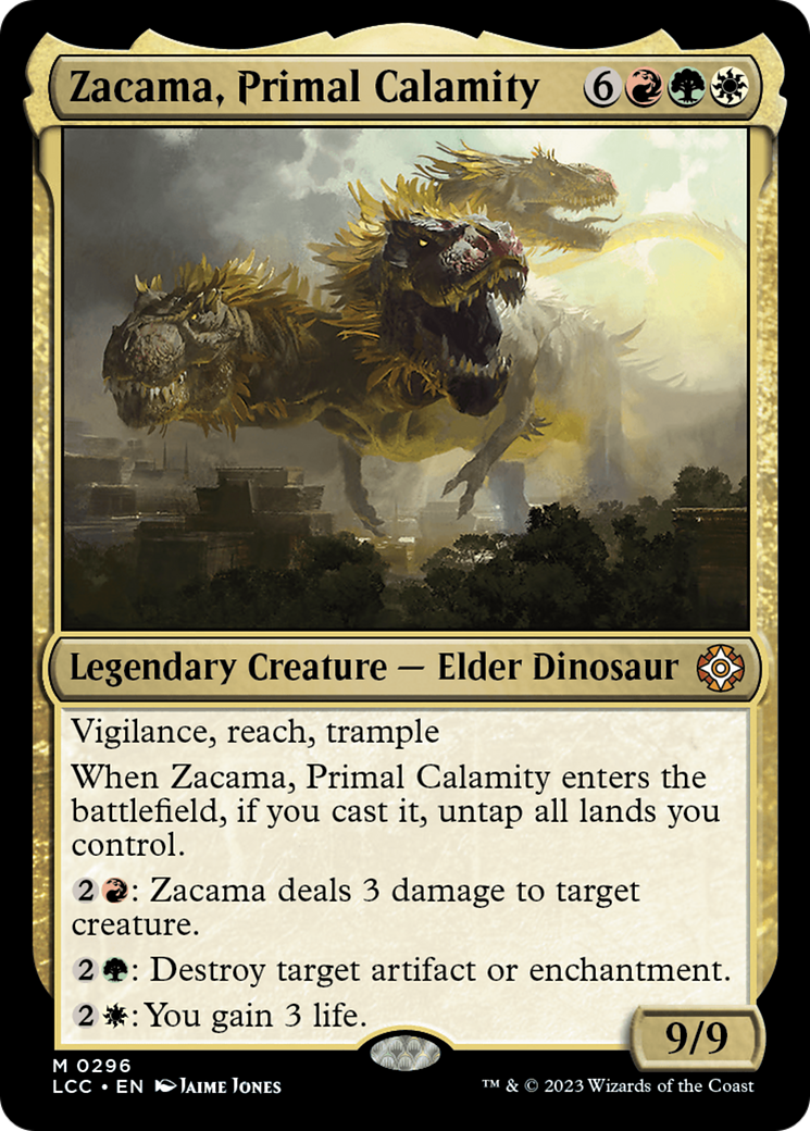 Zacama, Primal Calamity [The Lost Caverns of Ixalan Commander] - Evolution TCG