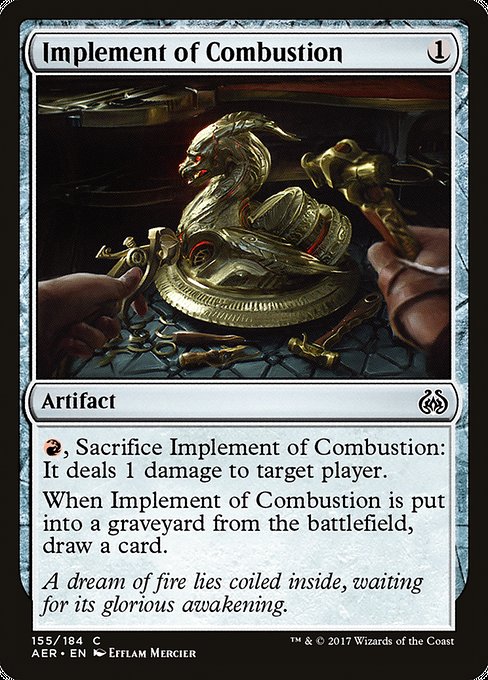 Implement of Combustion [Aether Revolt] - Evolution TCG