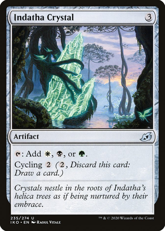 Indatha Crystal [Ikoria: Lair of Behemoths] - Evolution TCG