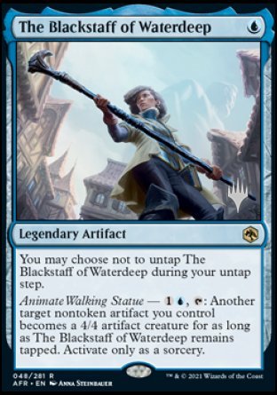 The Blackstaff of Waterdeep (Promo Pack) [Dungeons & Dragons: Adventures in the Forgotten Realms Promos] - Evolution TCG
