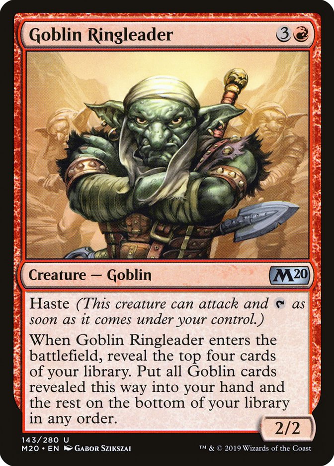 Goblin Ringleader [Core Set 2020] - Evolution TCG