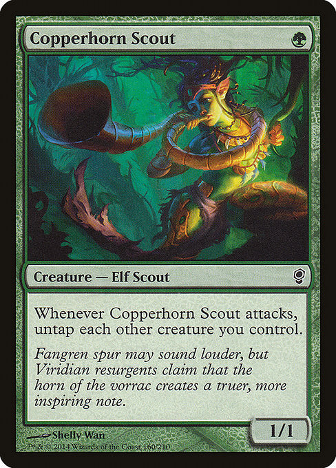 Copperhorn Scout [Conspiracy] - Evolution TCG