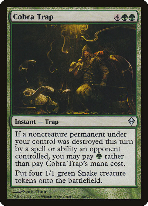Cobra Trap [Zendikar] - Evolution TCG