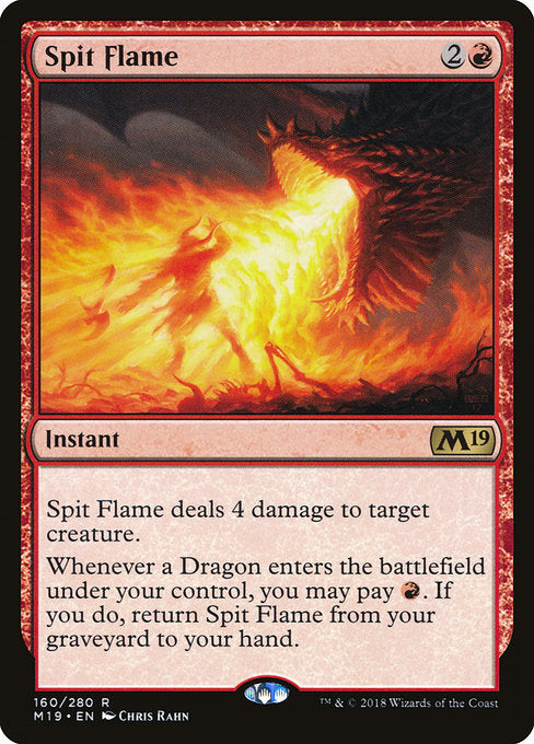 Spit Flame [Core Set 2019] - Evolution TCG
