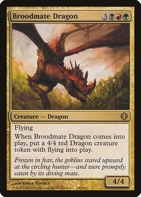 Broodmate Dragon [Shards of Alara] - Evolution TCG