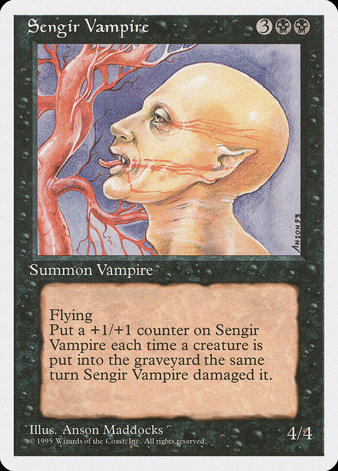Sengir Vampire [Fourth Edition] - Evolution TCG