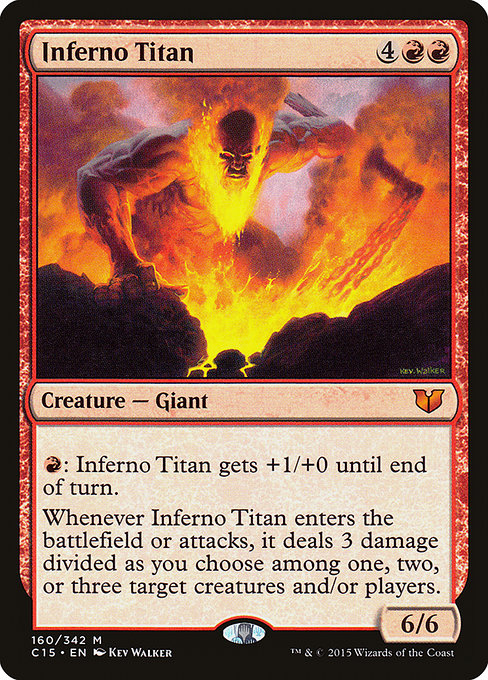 Inferno Titan [Commander 2015] - Evolution TCG