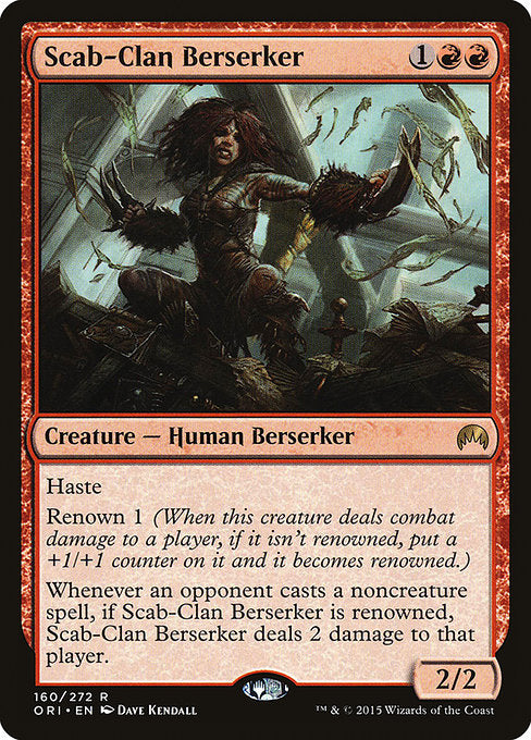 Scab-Clan Berserker [Magic Origins] - Evolution TCG