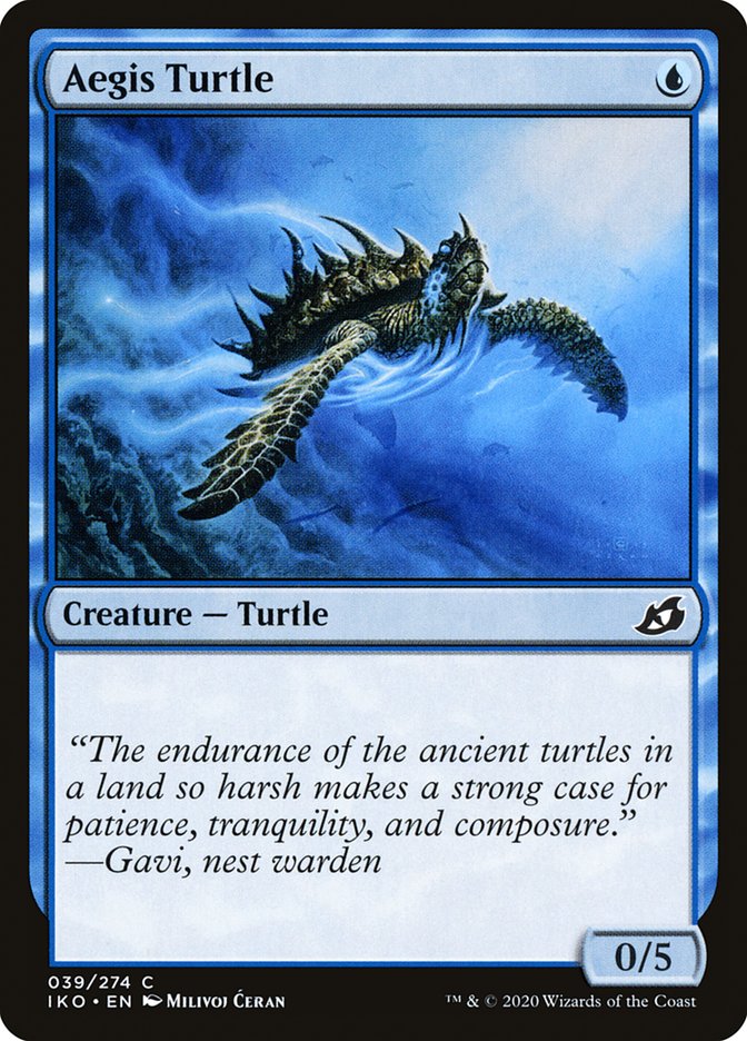 Aegis Turtle [Ikoria: Lair of Behemoths] - Evolution TCG