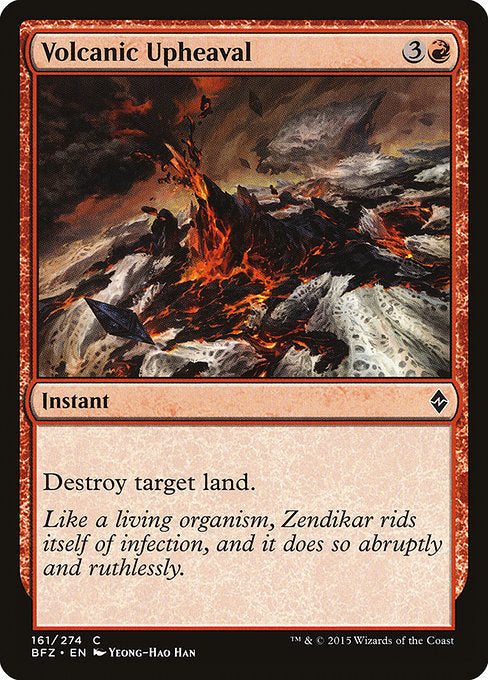 Volcanic Upheaval [Battle for Zendikar] - Evolution TCG