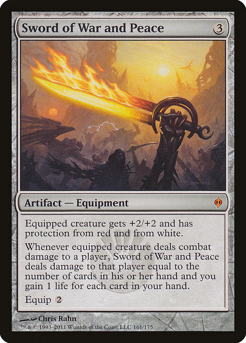 Sword of War and Peace [New Phyrexia] - Evolution TCG