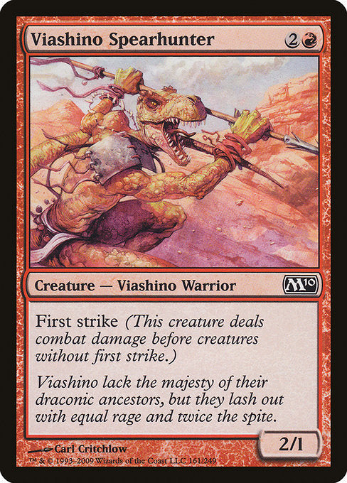 Viashino Spearhunter [Magic 2010] - Evolution TCG