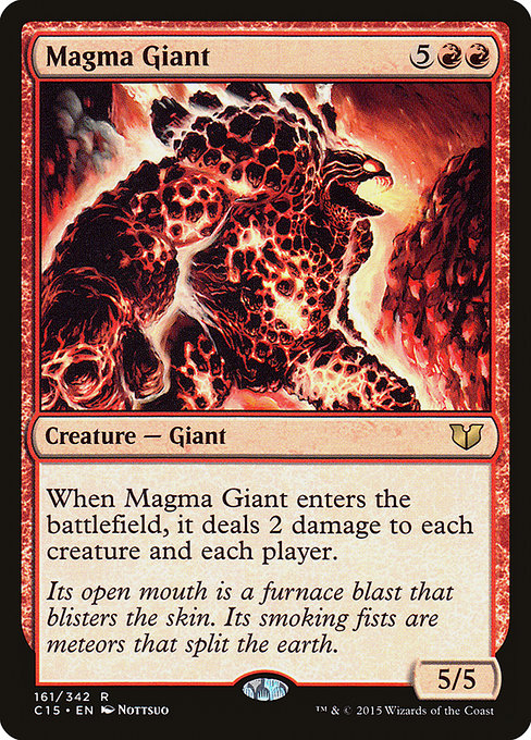 Magma Giant [Commander 2015] - Evolution TCG
