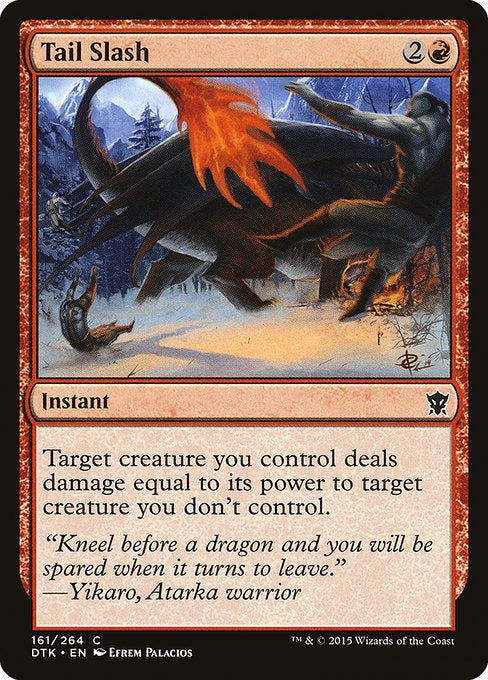 Tail Slash [Dragons of Tarkir] - Evolution TCG