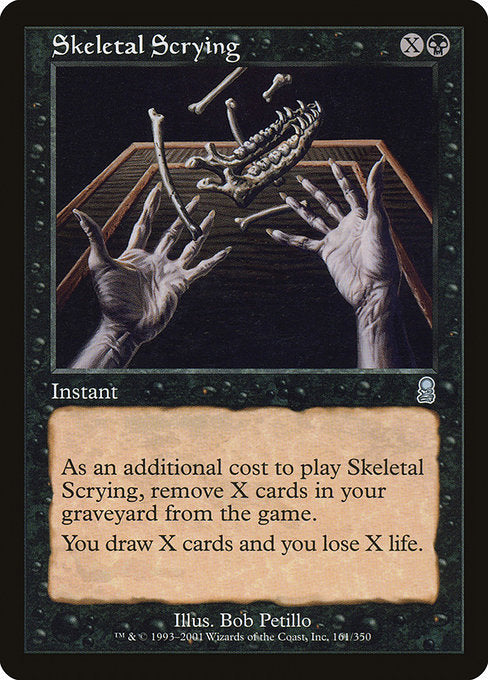 Skeletal Scrying [Odyssey] - Evolution TCG