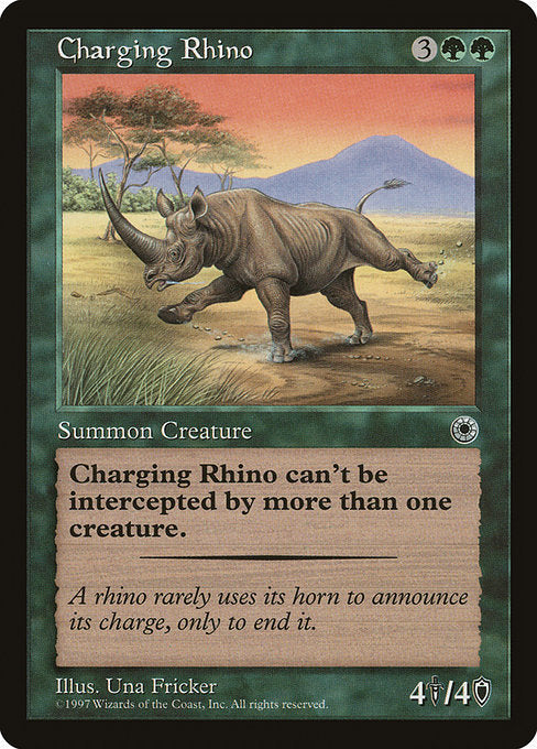 Charging Rhino [Portal] - Evolution TCG