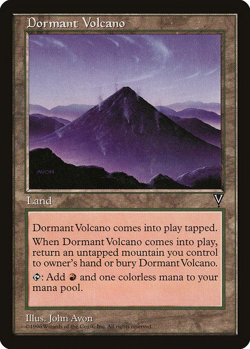 Dormant Volcano [Visions] - Evolution TCG