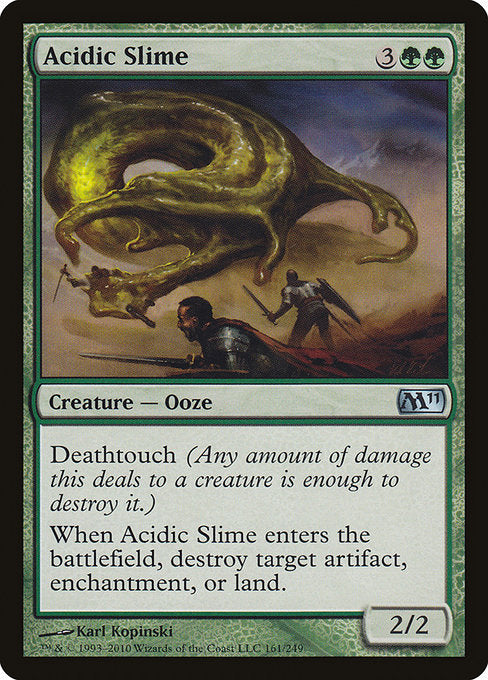 Acidic Slime [Magic 2011] - Evolution TCG