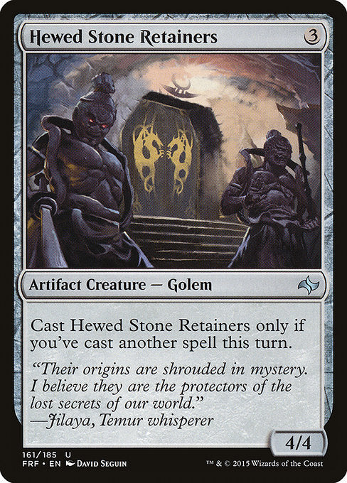 Hewed Stone Retainers [Fate Reforged] - Evolution TCG