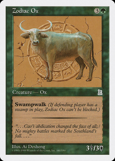 Zodiac Ox [Portal Three Kingdoms] - Evolution TCG