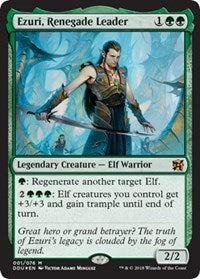 Ezuri, Renegade Leader [Duel Decks: Elves vs. Inventors] - Evolution TCG
