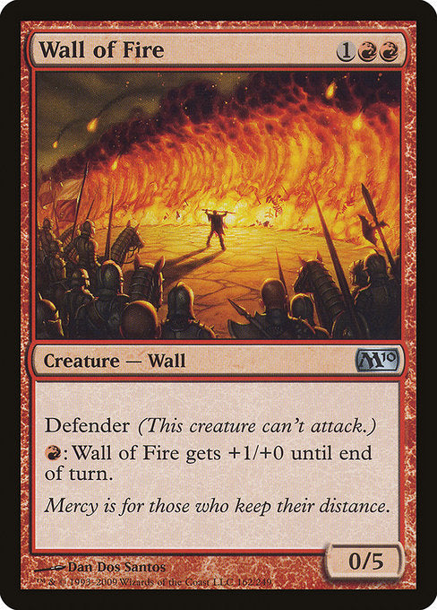 Wall of Fire [Magic 2010] - Evolution TCG