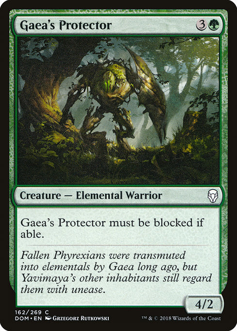 Gaea's Protector [Dominaria] - Evolution TCG