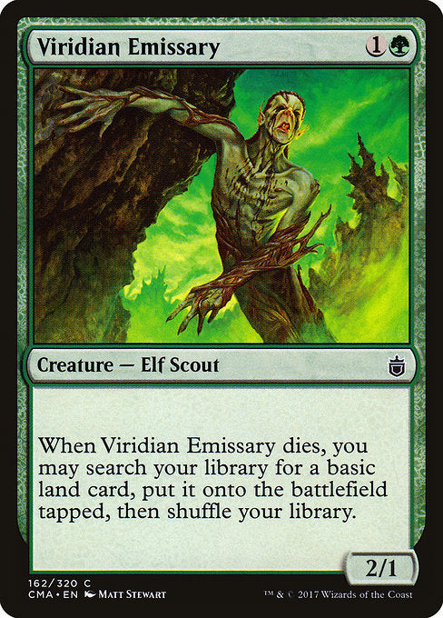 Viridian Emissary [Commander Anthology] - Evolution TCG